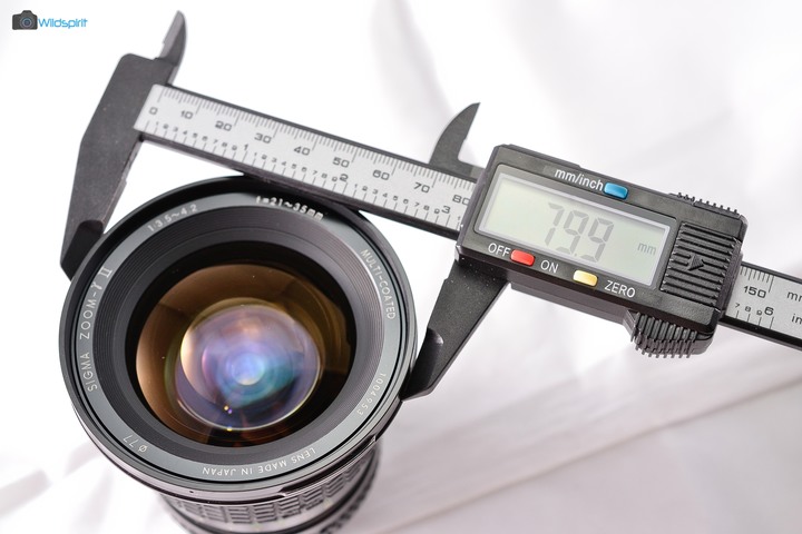 36年廣角變焦鏡【SIGMA ZOOM γ-Ⅱ 21-35mm f/3.5-4.2】