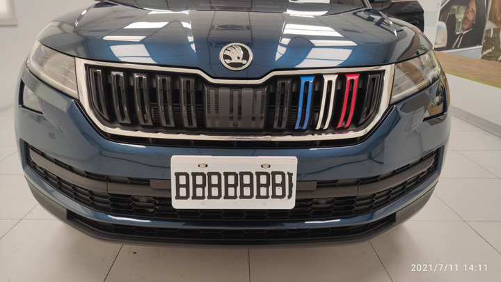 Skoda Kodiaq 2.0 湛藍 21年式 棕熊 微開箱 今天終於交車了