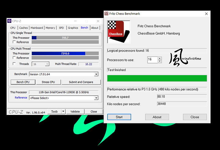 點我看大圖 BIOSTAR Z590 VALKYRIE搭載11900K超頻全核5.2G分享