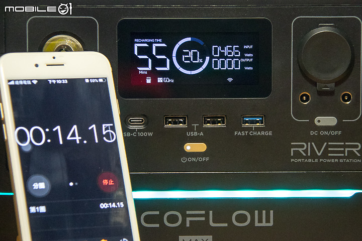 EcoFlow River Max 行動充電站試用|功能多樣、使用簡便的戶外供電神器!