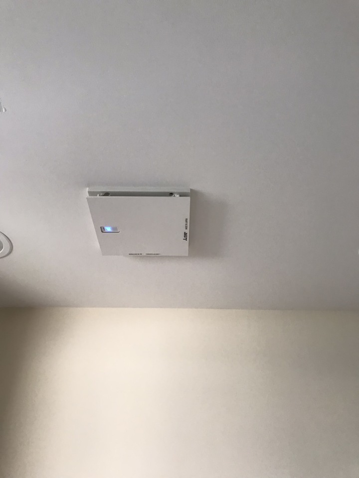 新宅安裝三菱電機全熱交換器全記錄分享