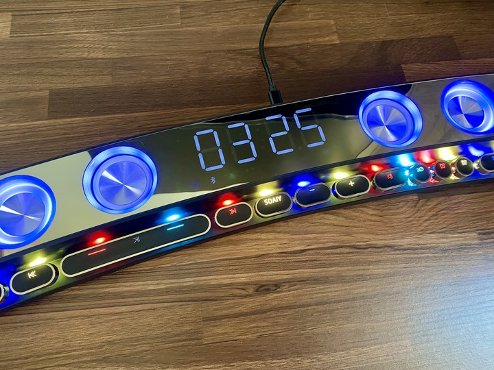 【94 MONSTER - RGB 全音域曲面電競機械藍牙音箱】開箱體驗