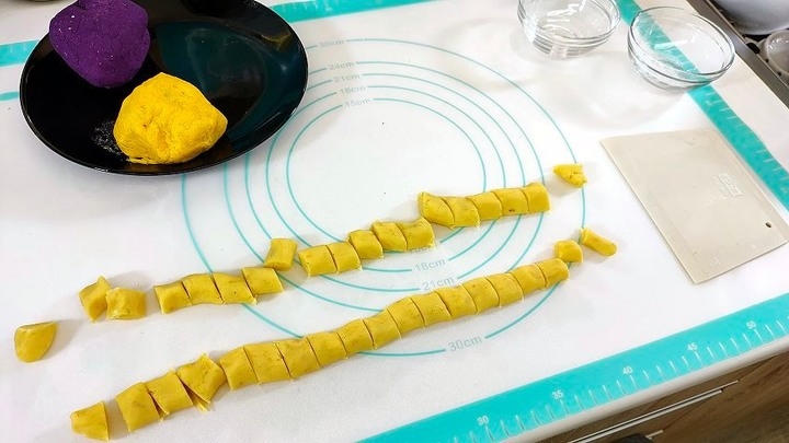 【食譜】氣炸鍋地瓜球做法．一秒到夜市，超簡單的親子料理!