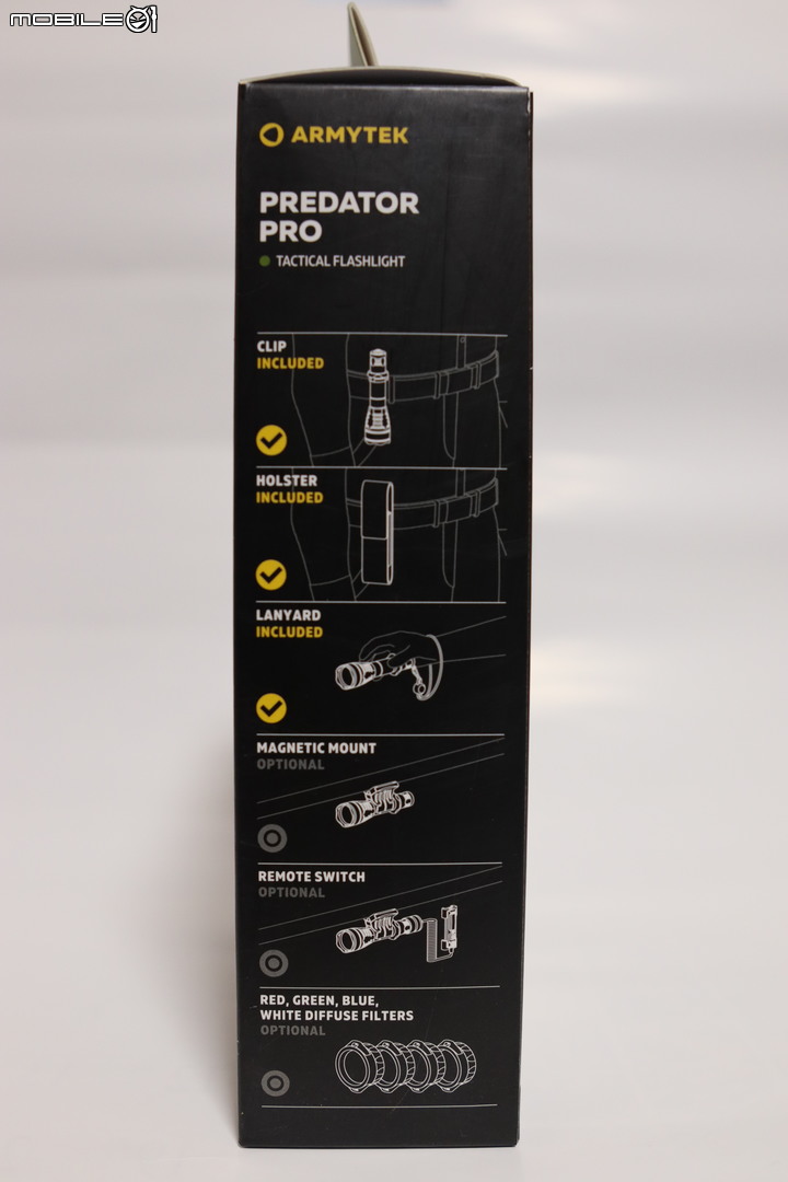 加拿大 Armytek Predator Pro 軍規戰術遠射筒開箱【2021最新版本】