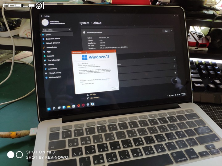 在 Macbook Pro 2015 上安裝 Windows 11 | 純紀錄,也歡迎在下方討論owo