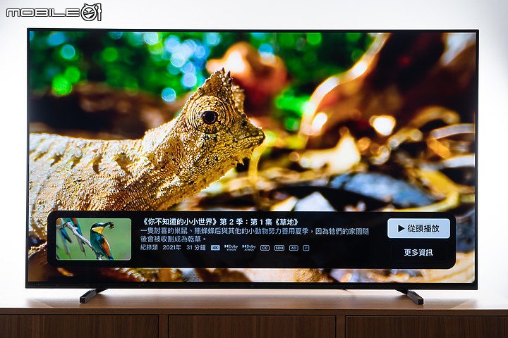 Sony BRAVIA XR 65A80J OLED 智慧顯示器 跨越視覺感官的娛樂體驗