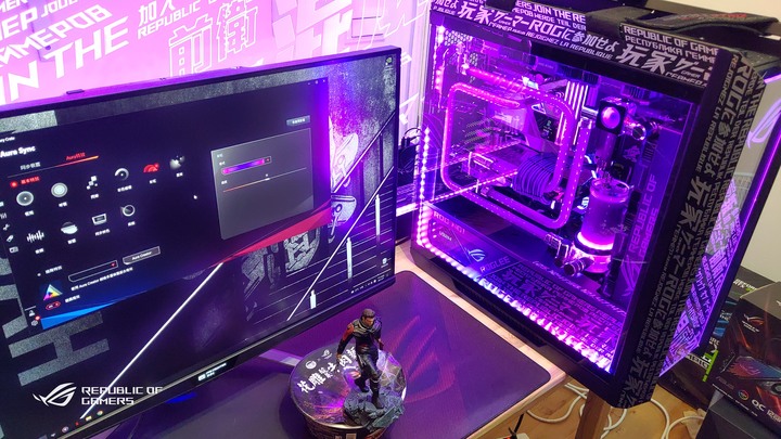 ROG & EKWB信仰電腦自組升級分享。