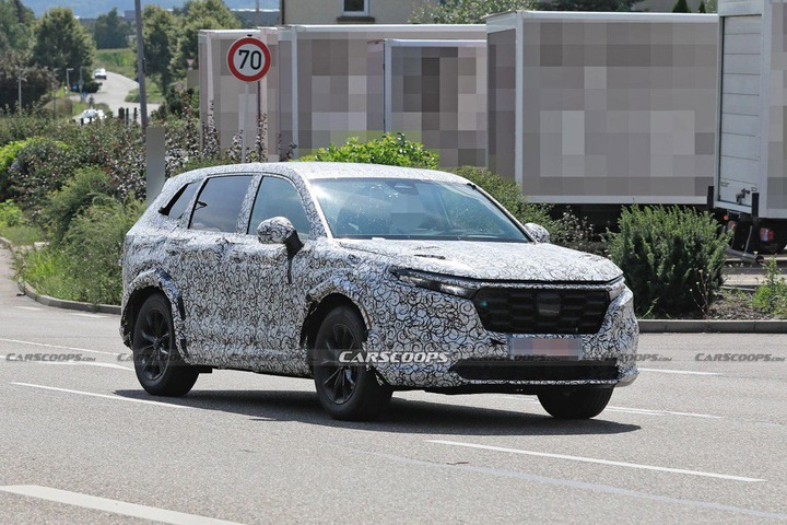 新世代Honda CR-V又出現了偽裝車看起來更加雄壯威武