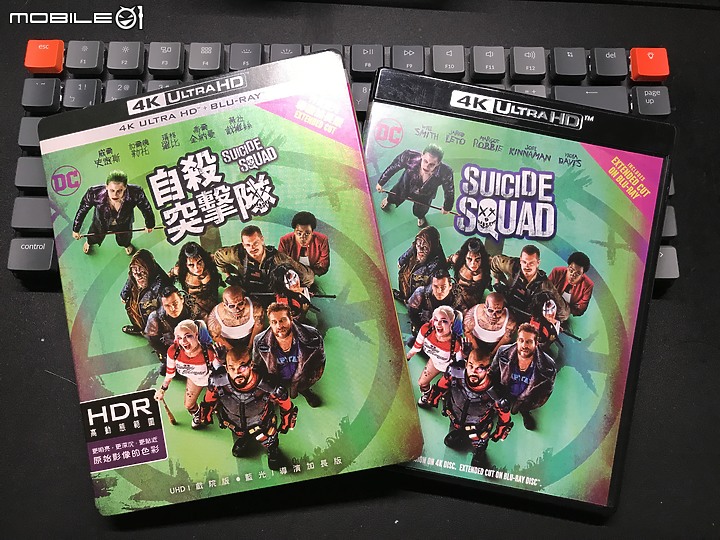 【ATMOS發燒推薦】自殺突擊隊 4K HDR(得利)雙碟裝-含導演加長版-花絮比正片還高分的作品(2021.8.7更新花絮）