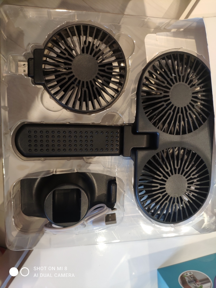 MINI FAN可拆卸式充電手持風扇