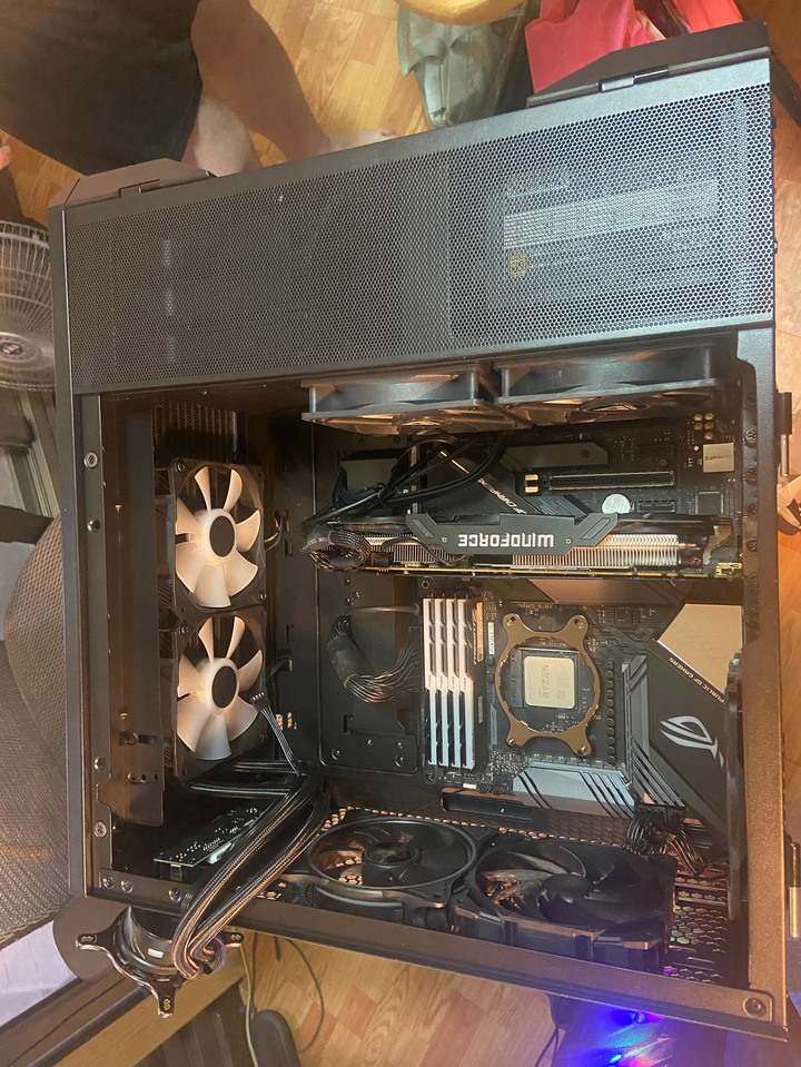 點我看大圖 新 ROG Strix LC II 360 ARGB 飛龍一體式水冷 開箱試用