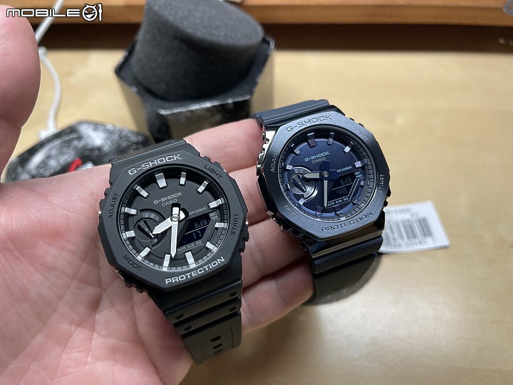 開箱分享～G-SHOCK 農家橡樹 金屬版～藍 GM-2100-2ADR