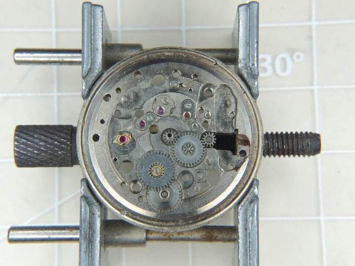 自娛玩修錶 - 天長地久: 鐵達時TITUS DE LUXE 21 Jewels (Case MOD. 5486/Venus cal. 227)