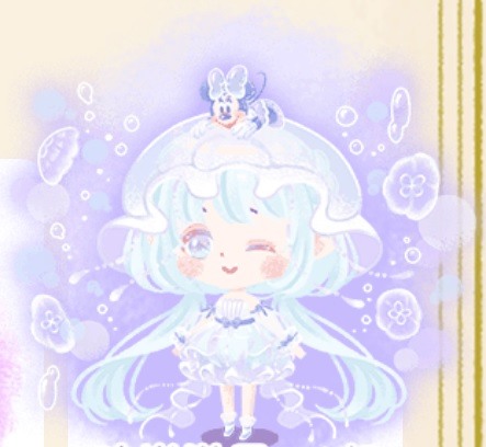 迪士尼超萌鳳梨時尚＆浪漫紫泡沫小仙女