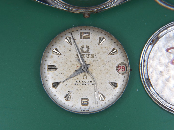 自娛玩修錶 - 天長地久: 鐵達時TITUS DE LUXE 21 Jewels (Case MOD. 5486/Venus cal. 227)