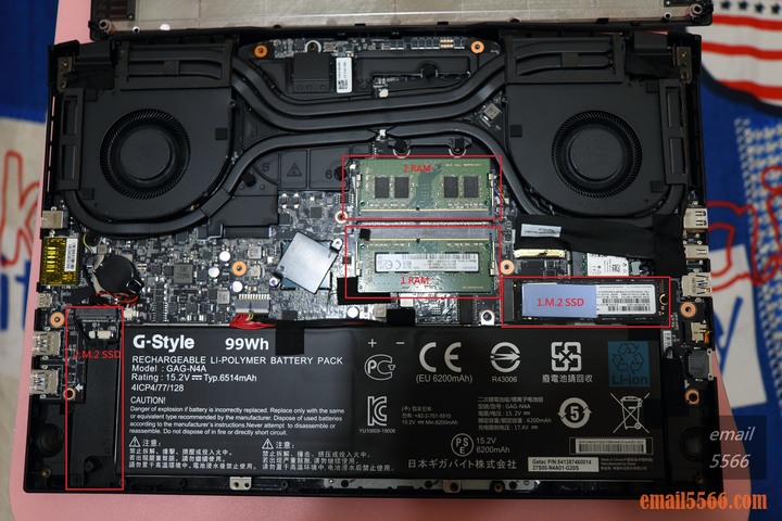 點我看大圖 技嘉 AORUS 15P 極速神鷹 電競筆電 開箱-3080顯卡電競、240Hz螢幕更新