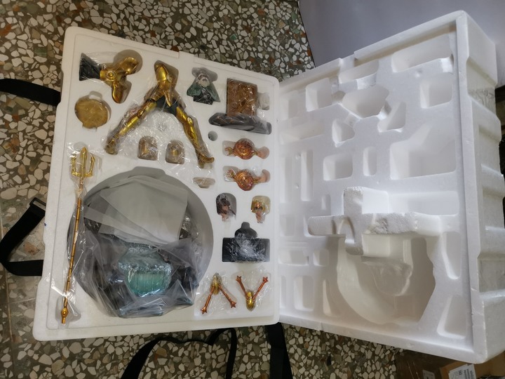 【開箱】FOC聖鬥士系列 古代的鬥士 天秤座童虎 GK豪華EX版帶特典