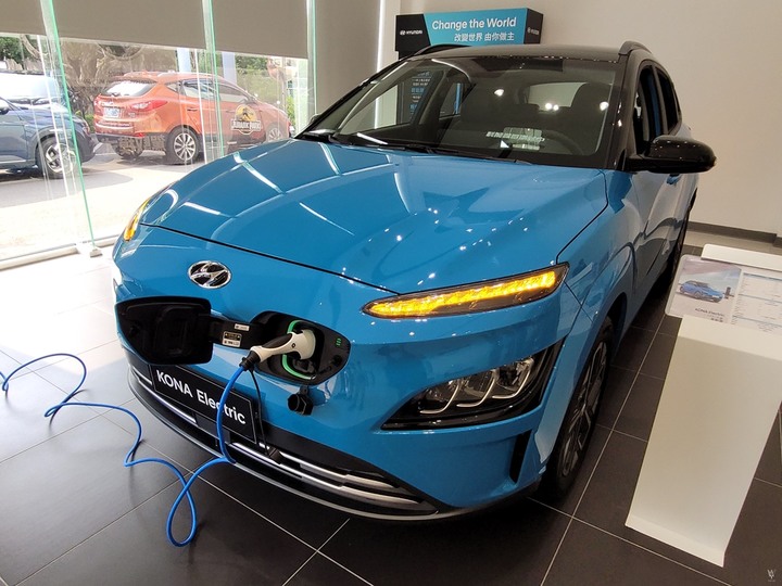 現代Kona Electric 最便宜的CUV電動車 靜態賞車