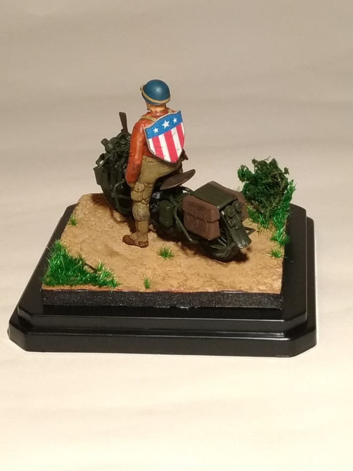 1/35 美國隊長與哈雷 WLA