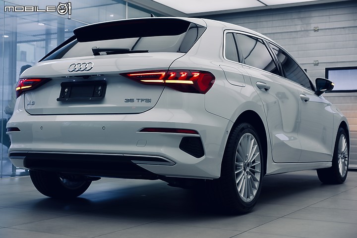 實車照片分享 A3 Sportback 35 TFSI advanced 極光特仕版