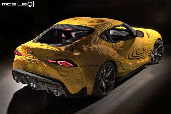 【1:1樂高模型】Toyota慶祝Supra車系誕生35週年,與樂高合作推出1:1的GR Supra!