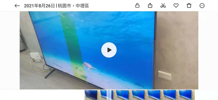 Sony 9000H 看4K影片綠格 求助~~