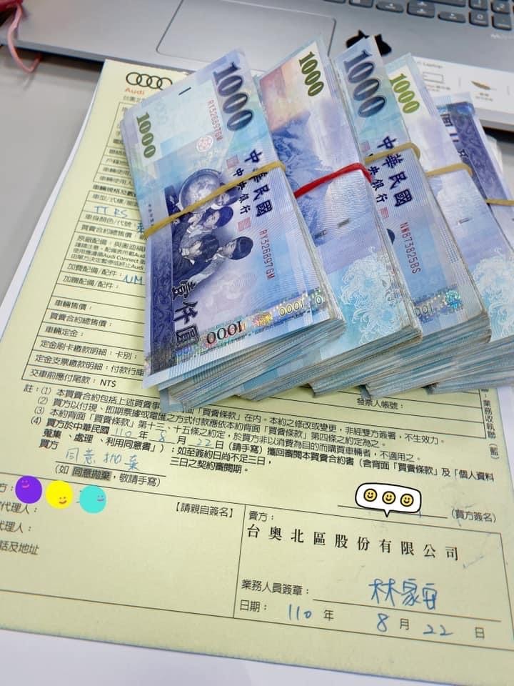 限量的Audi TTRS訂單入手啦~