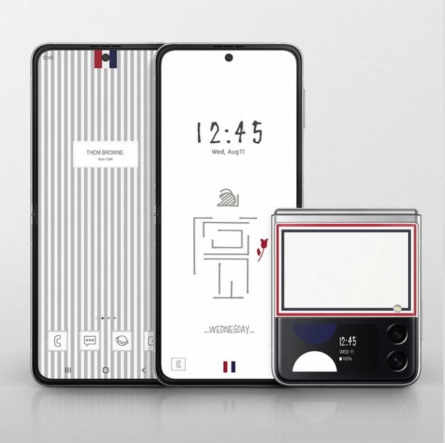 三星Z Fold3、Z Flip3 Thom Browne限量版 展示實機分享