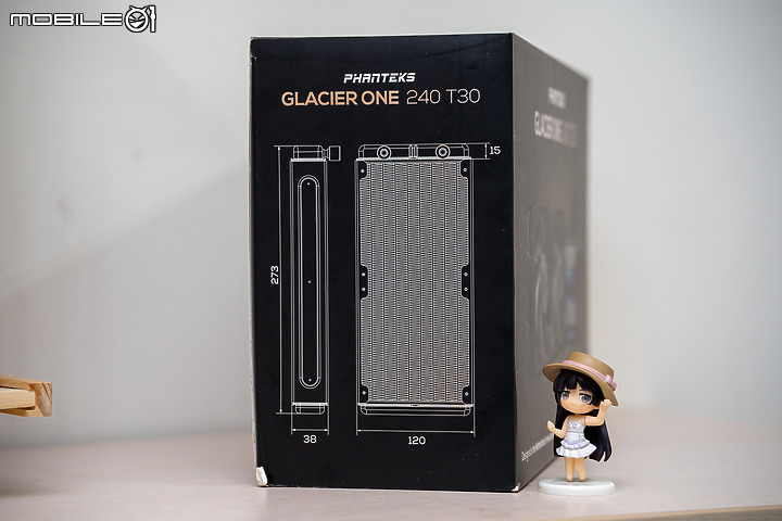 點我看大圖 高性能新選擇PHANTEKS GLACIER ONE 240T30 & T30-120高壓扇開箱測試