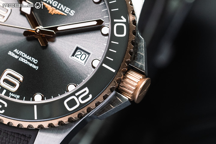 Longines HydroConquest 深海征服者系列|奢華浪鬼 雙金上腕!
