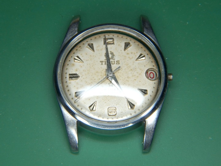 自娛玩修錶 - 天長地久: 鐵達時TITUS DE LUXE 21 Jewels (Case MOD. 5486/Venus cal. 227)