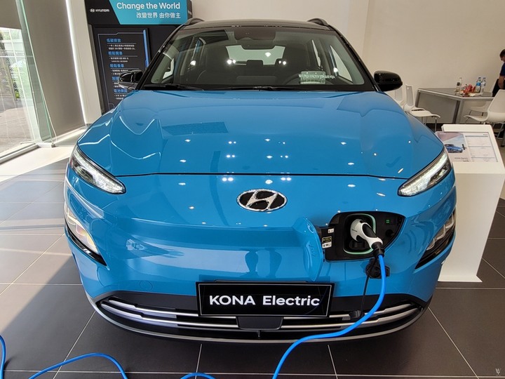 現代Kona Electric 最便宜的CUV電動車 靜態賞車