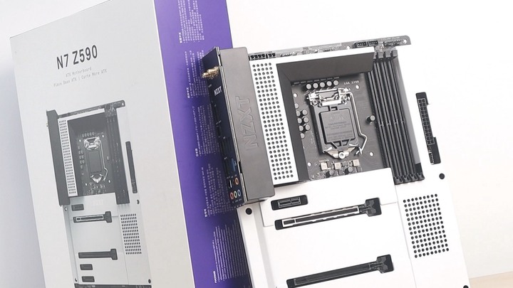 最美 Z590 主機板，沒有之一。NZXT N7 Z590 絕美開箱