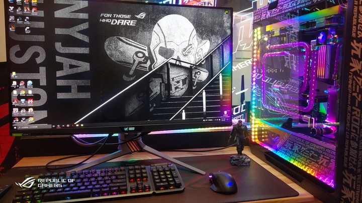 ROG & EKWB信仰電腦自組升級分享。