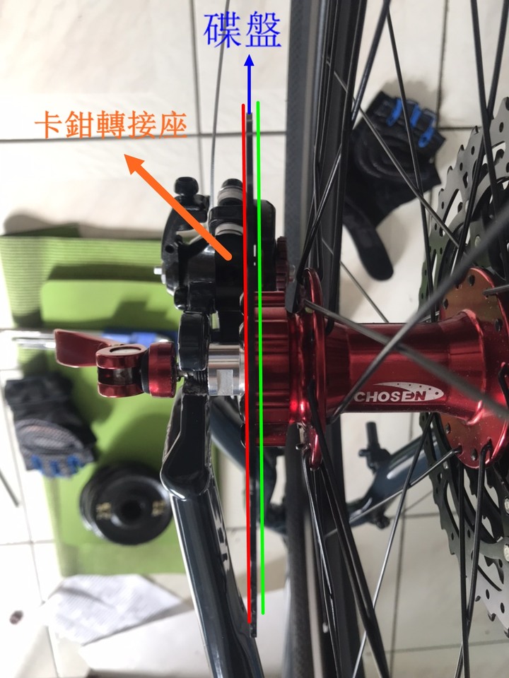 請問登山車AVID BB7卡鉗安裝