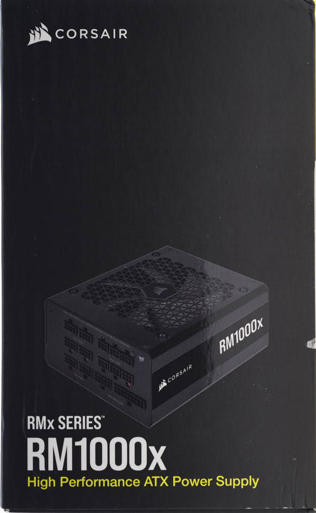 Corsair RM1000X 1000W金牌全模組化電源開箱
