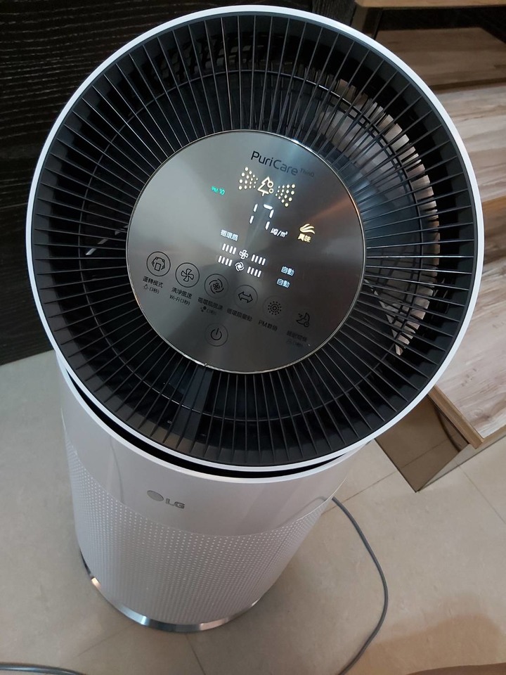氣喘人空氣清淨機心得 LG PuriCare 360°空氣清淨機