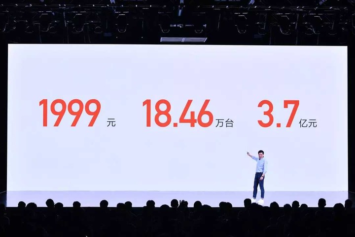小米向首批用户赠送1999元红包 总计3.7亿元