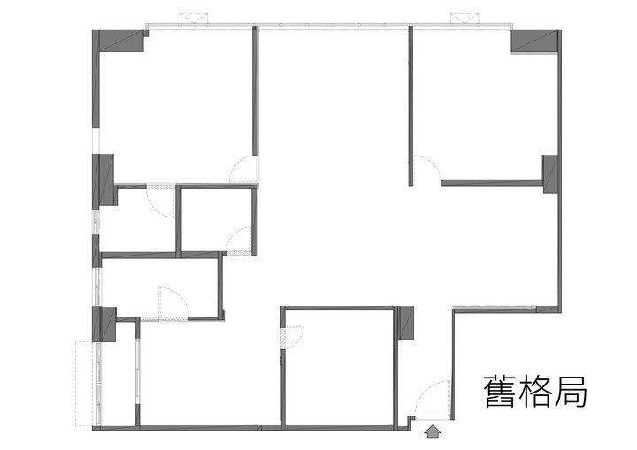 【30年舊屋翻修】傳承三代起家厝 住商空間變身小夫妻現代風新婚宅