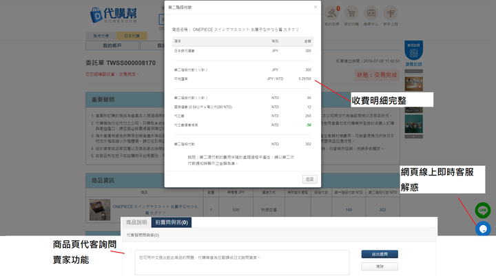從學生收到成人, 萬代海賊王扭蛋吊飾系列 (加台北代購幫使用心得).