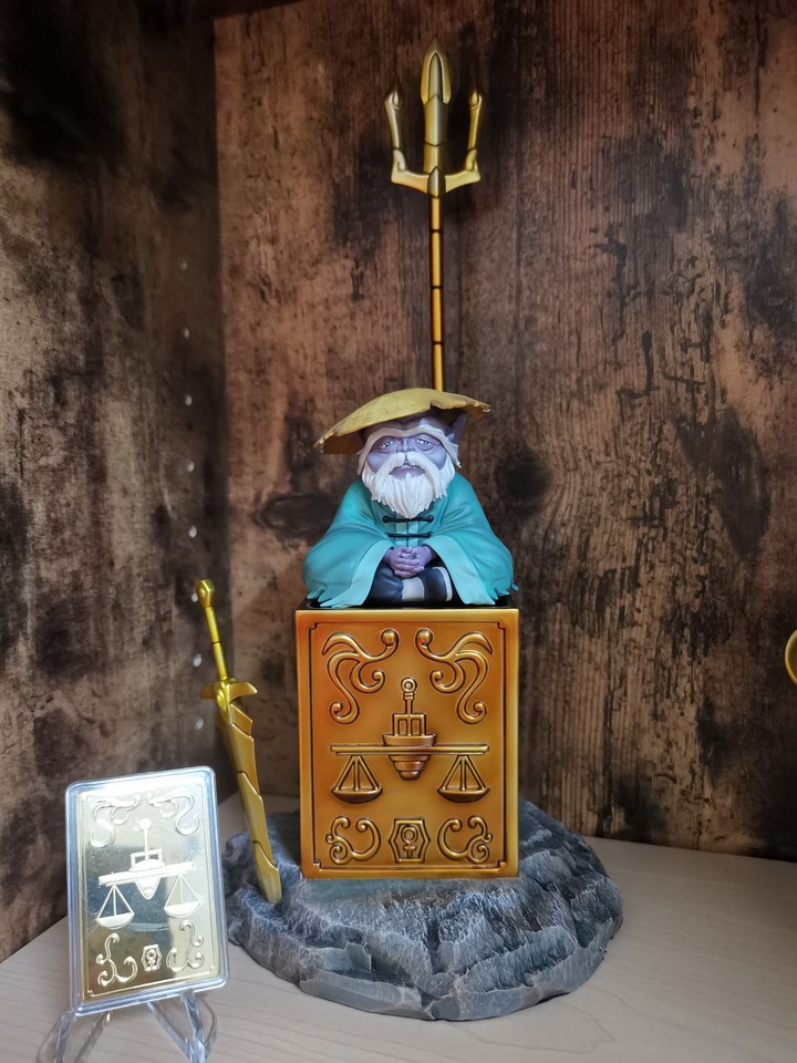 【開箱】FOC聖鬥士系列 古代的鬥士 天秤座童虎 GK豪華EX版帶特典