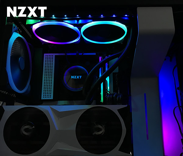 NZXT X53RGB 改裝 貓扇／SADES高轉扇／九州風神實測！