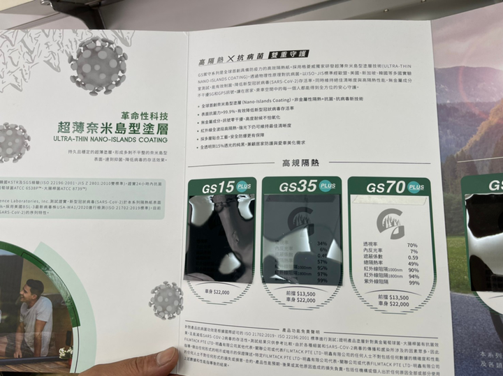 棕熊重貼格菱威隔熱紙紀錄兼分享
