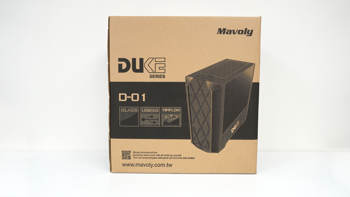 點我看大圖 【開箱】Mavoly DUKE D-01電腦機殼 (內線、外線隱藏起來的機殼)