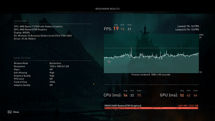 AMD 5700G 初體驗－GPU 算力篇
