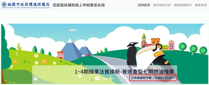 桃園油車補助人數輾壓電車~油車(9881) v.s 電車(978)