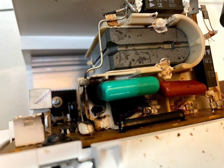 Panasonic NN-GD37H 微波爐故障 DIY 維修 + 詳細清潔
