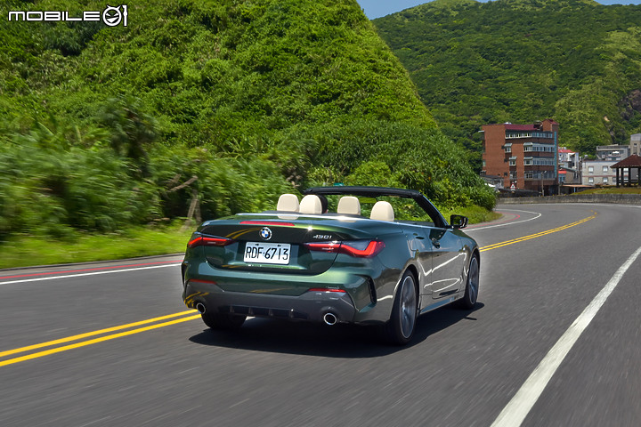 BMW 430i Convertible M Sport 試駕 │ 有愛不怕太陽曬!暢享微風你最帥!