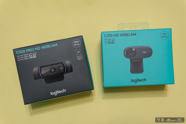 「開箱」Logitech 羅技 C920 Pro & C310 - 軟體功能相當方便