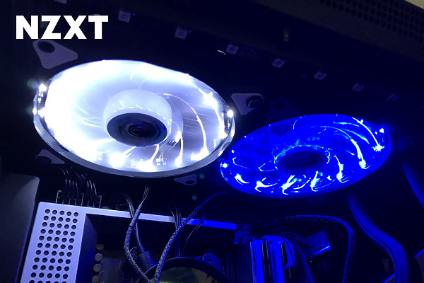 NZXT X53RGB 改裝 貓扇／SADES高轉扇／九州風神實測！